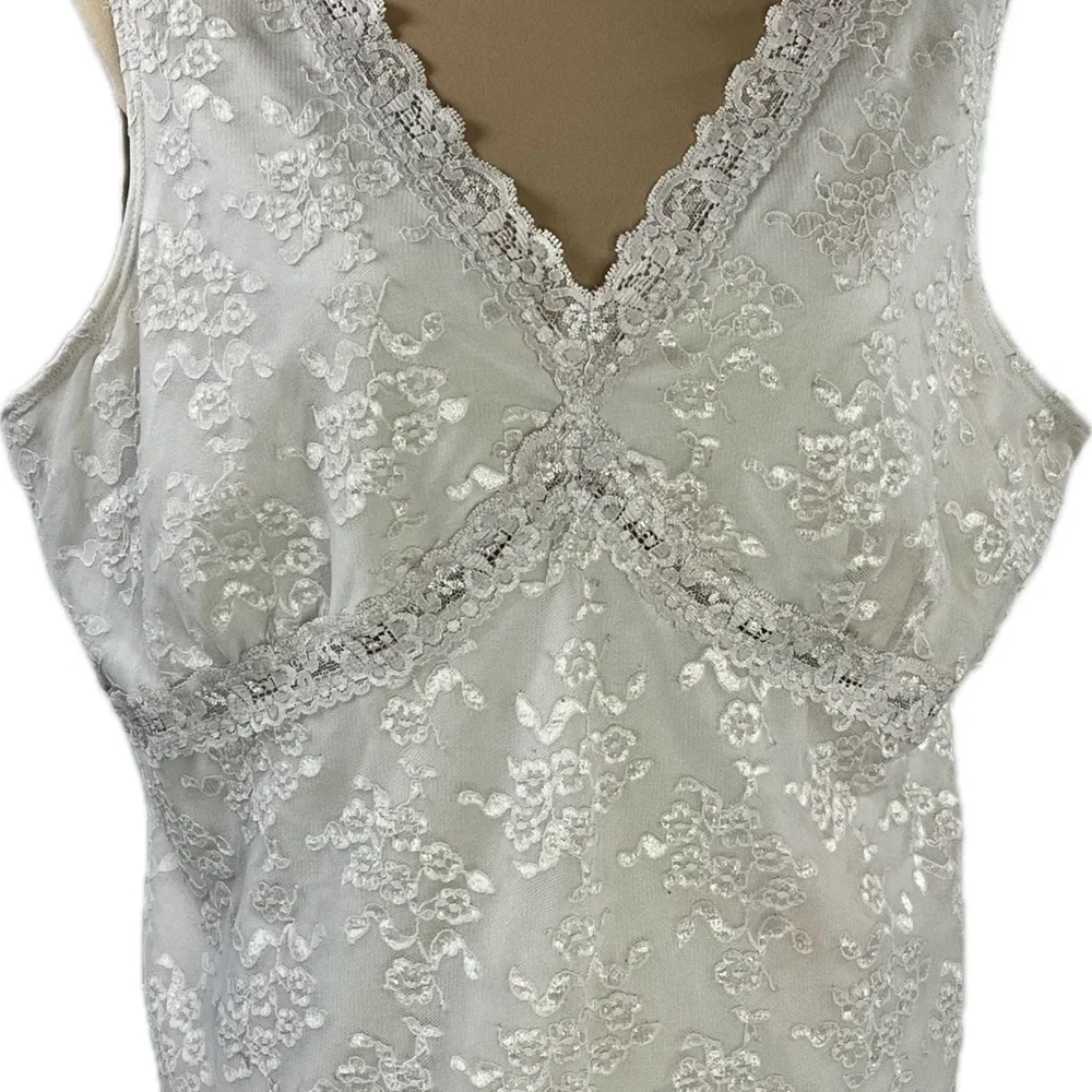 Worthington Womans 2X
Lined Lace Tank Cami
Cream Coquette Angelic
Bohemian - Picture 11 of 12
